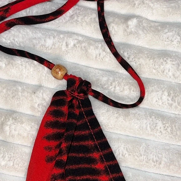 Urban Nomad Red and Black Dress - Picture 3 of 4